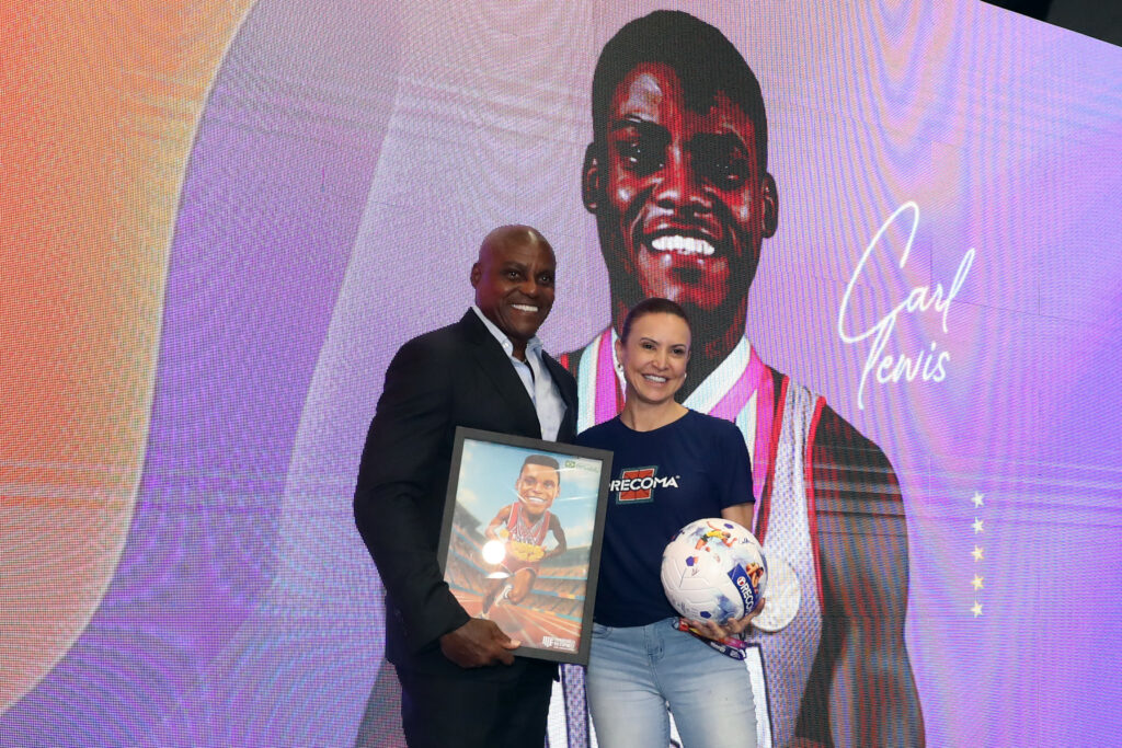 Campeões Olímpicos E Lendas Do Atletismo, Carl Lewis E Maurren Maggi São Atrações De Evento Em São Paulo GASP9268
